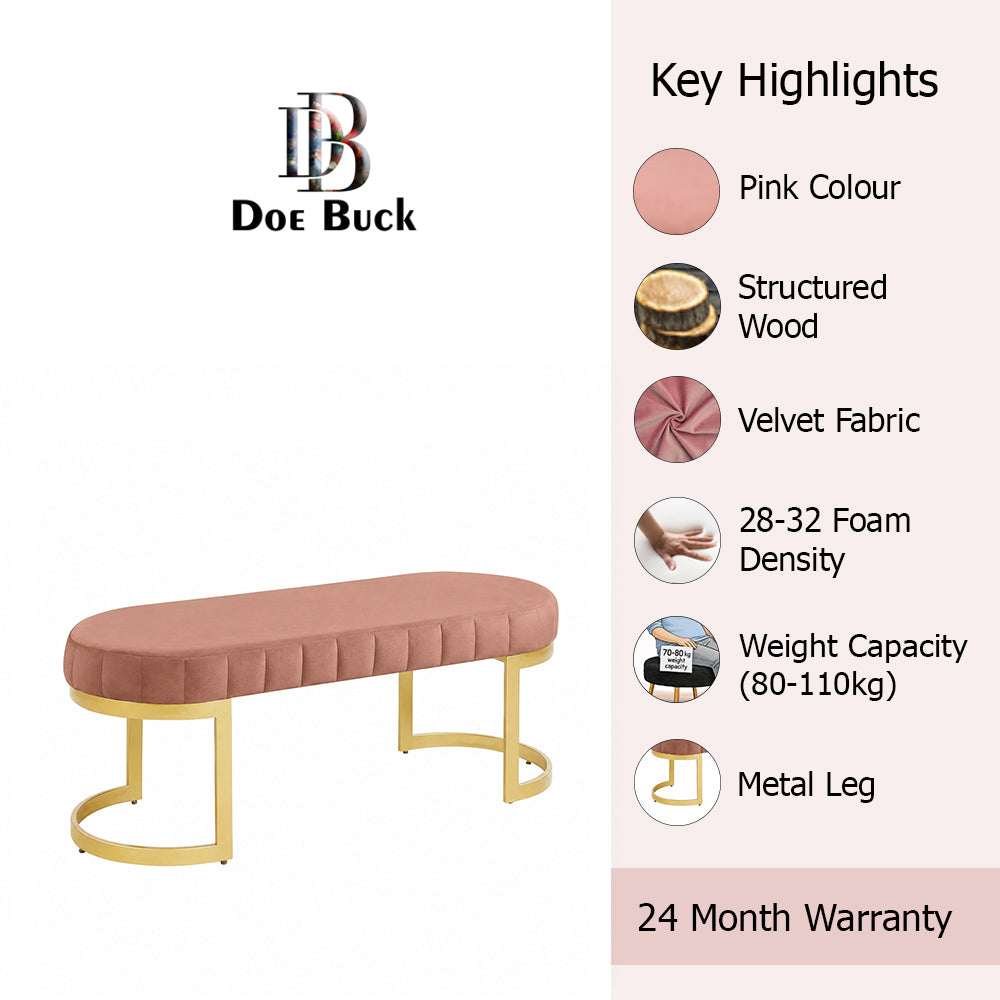 Sepia Homes Bella bench|Pink