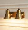 Adjustable Spotlight Wall Lamp Antique Brass