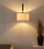 Black Fabric Pendant with 14
