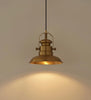 Sailor Metal Pendant Antique Brass