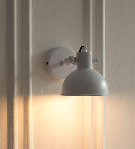 Adjustable Focus Reading Wall Light Matt White