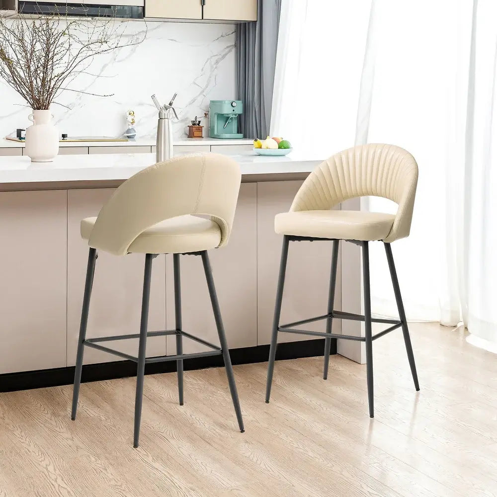 Elmore Bar Stool - Beige