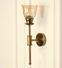 Spacer Wall Lamp with Crackled Cup Glass