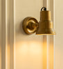 Adjustable Focus Reading Wall Light Antique Brass