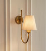 Hockey Wall Lamp with Off White Shade