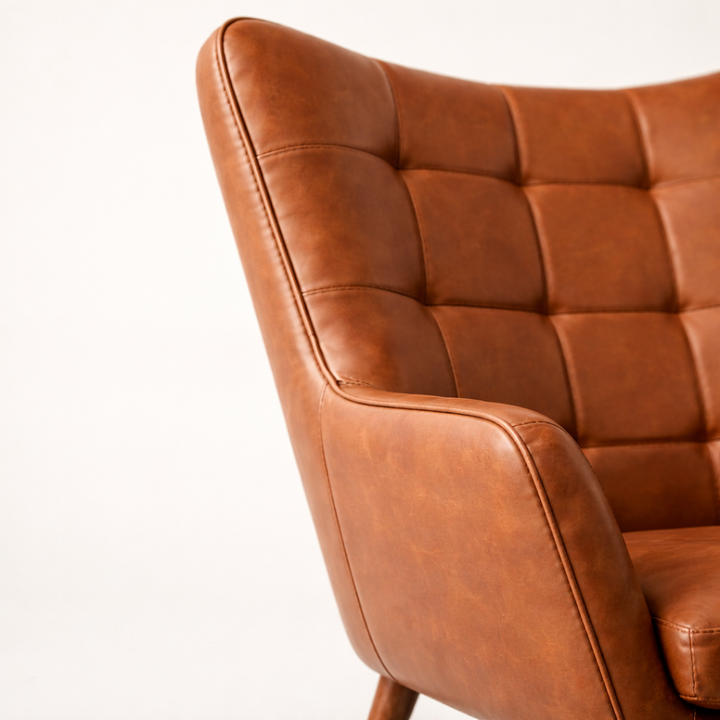 Lapis Accent Chair - Brown