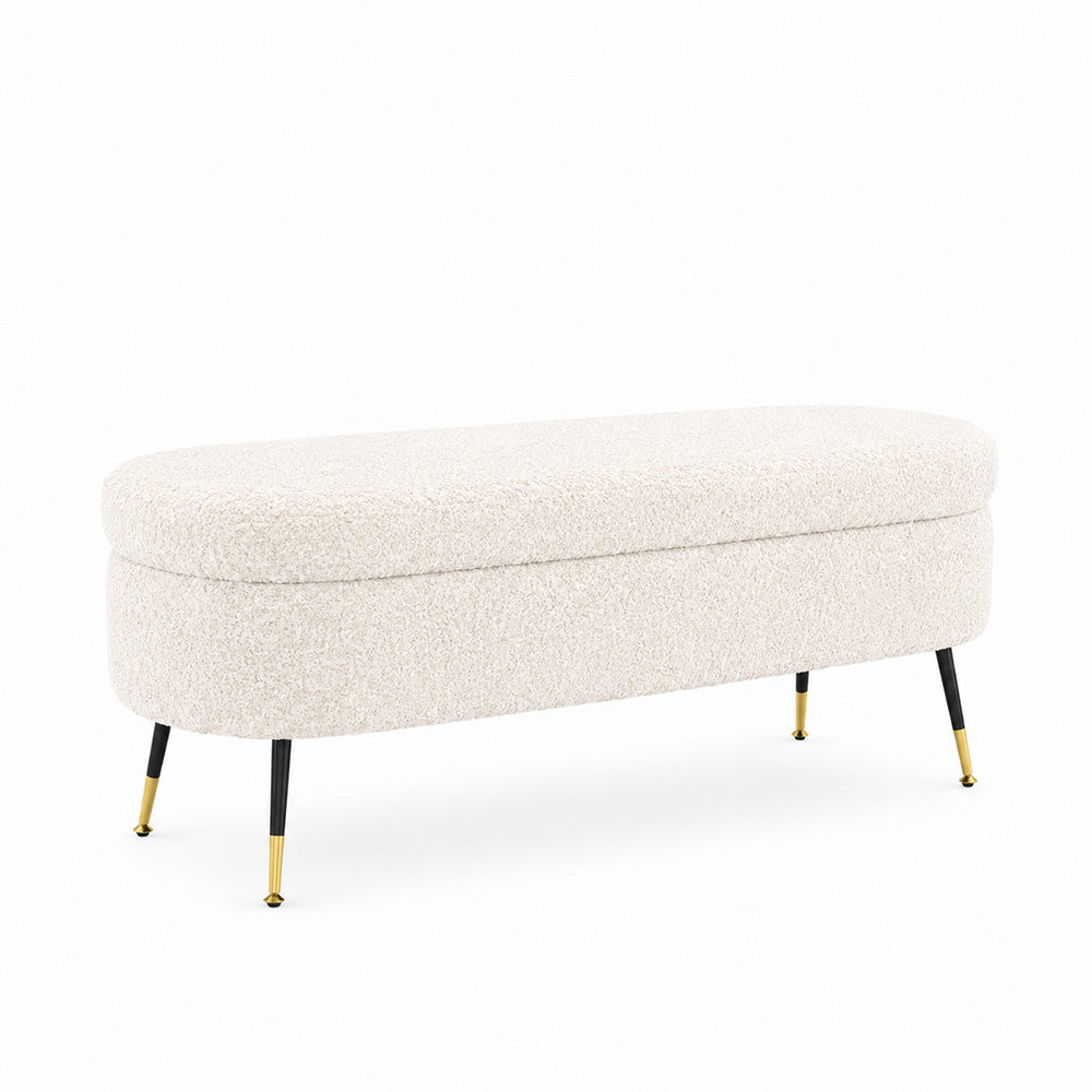 Sepia Homes Hilbert bench|White