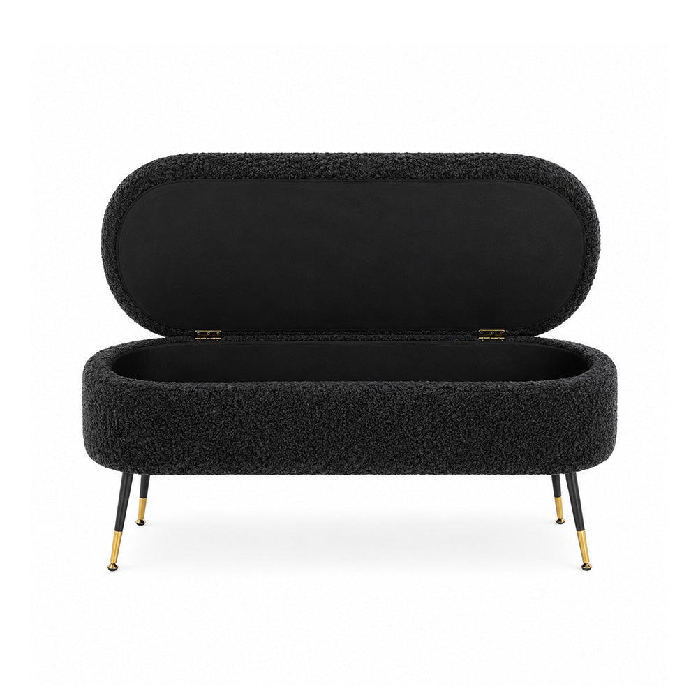 Sepia Homes Hilbert bench|Black