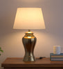 Antique Gold Brass Table Lamp (23