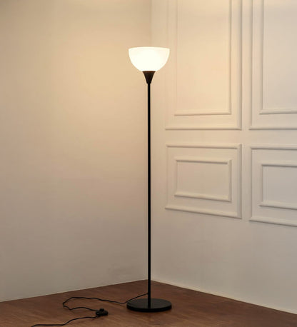 Black Uplighter Floor Lamp