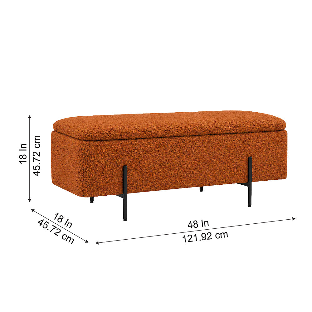 Sepia Homes vera bench|Rust