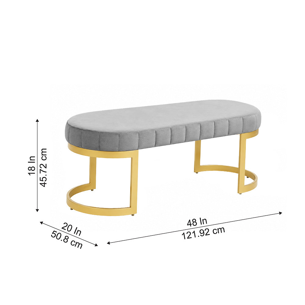 Sepia Homes Bella bench|Grey