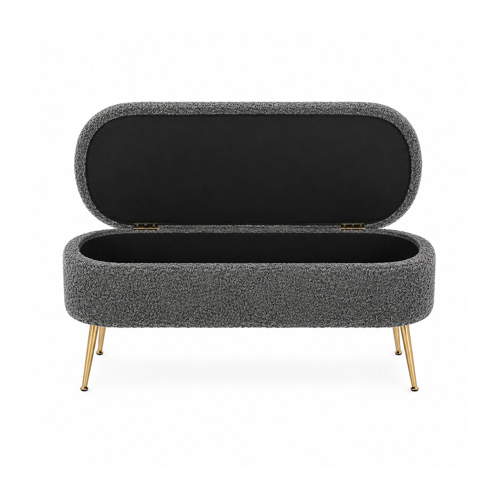 Sepia Homes Hilbert bench|Grey