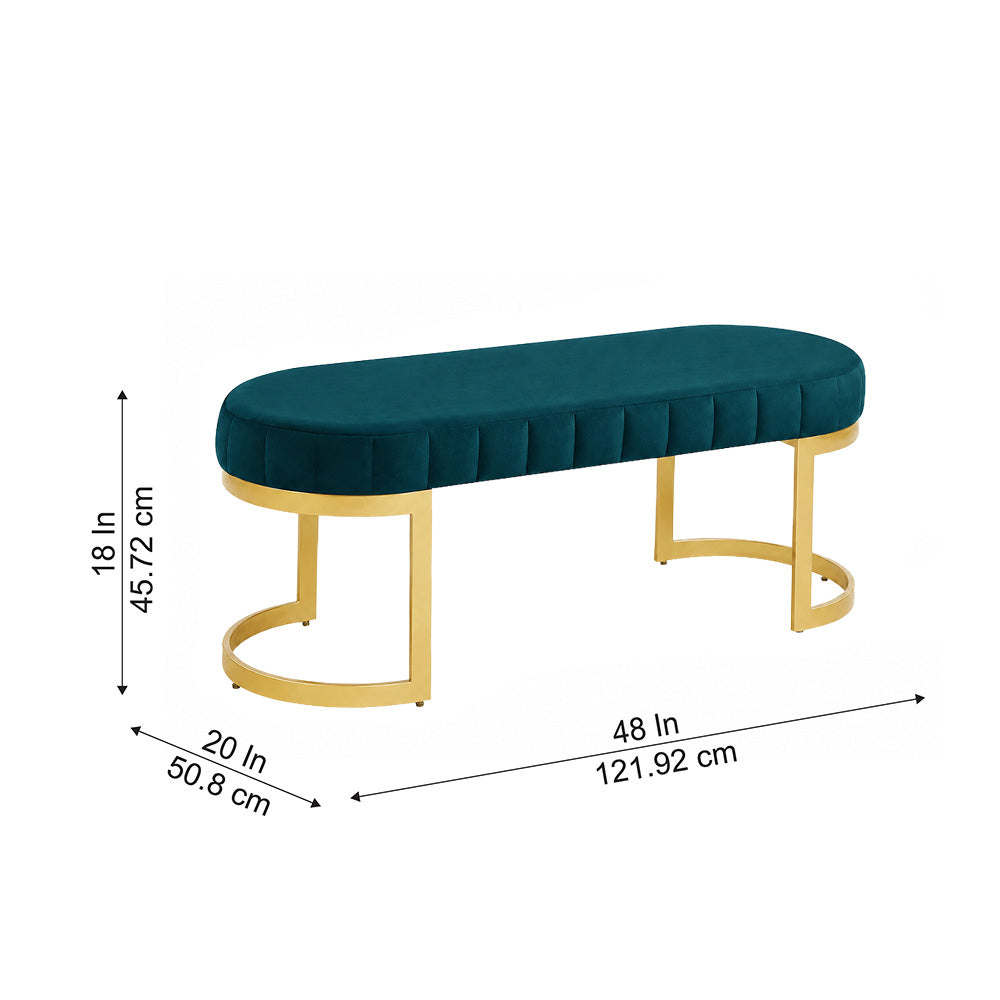Sepia Homes Bella bench|Teal