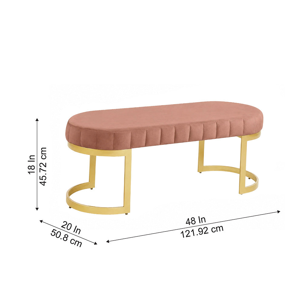 Sepia Homes Bella bench|Pink