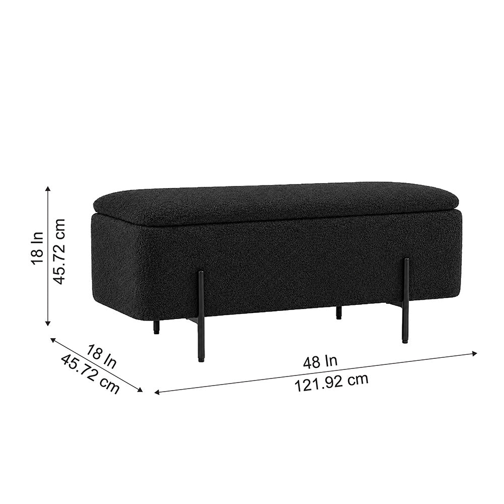 Sepia Homes vera bench|Black