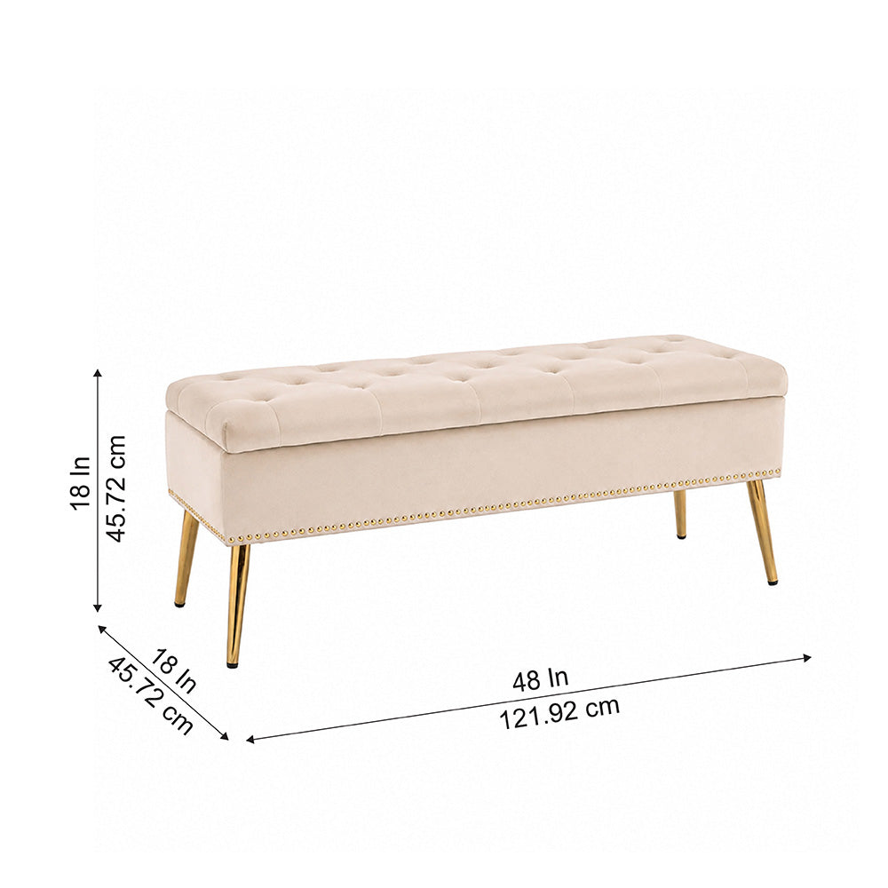 Sepia Homes Cove bench|Beige
