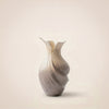 Ivora Whisper Modern Sculpted Iron Vase – Contemporary Decorative Tabletop Accent