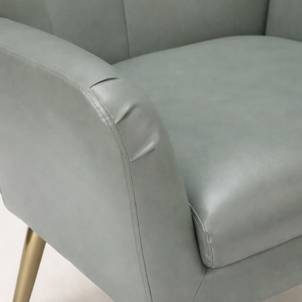Hedley Arm Chair Sage | Classic Armchair Sage