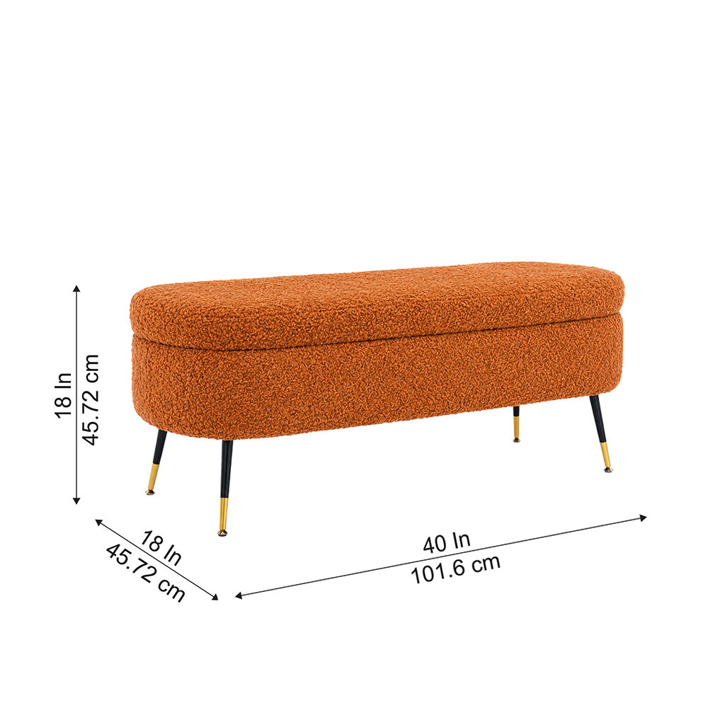 Sepia Homes Hilbert bench|Rust