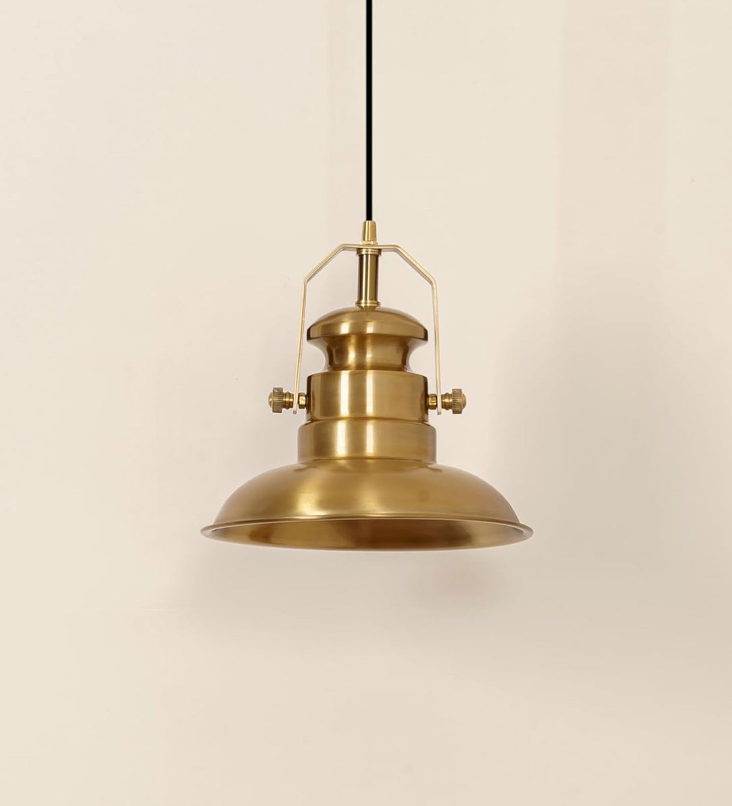 Sailor Metal Pendant Antique Brass