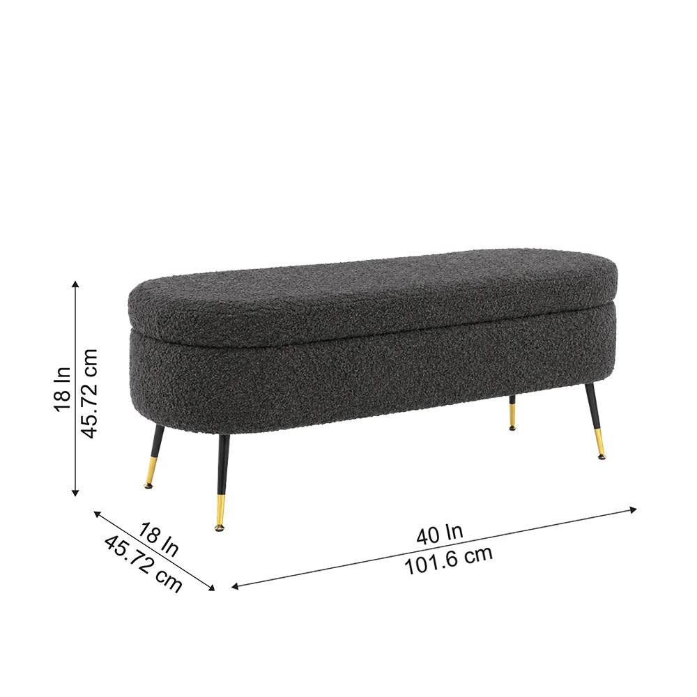Sepia Homes Hilbert bench|Grey