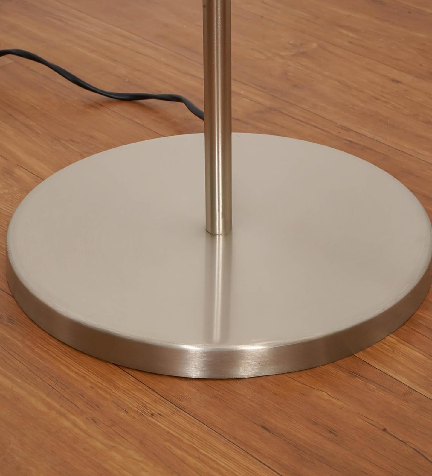 Satin Nickel Uplighter Floor Lamp