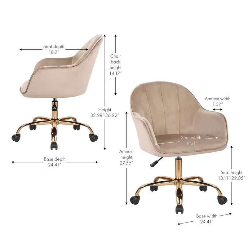 Aurora Task Chair - Brown