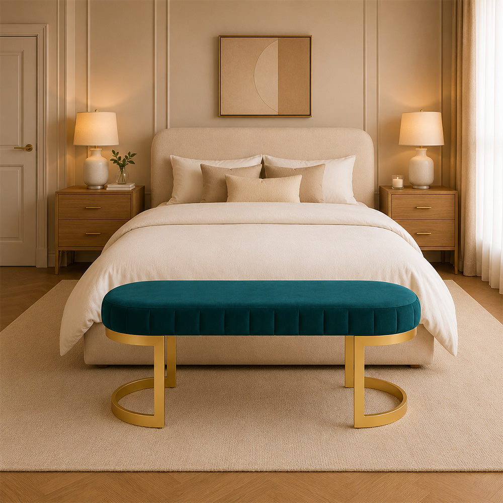 Sepia Homes Bella bench|Teal