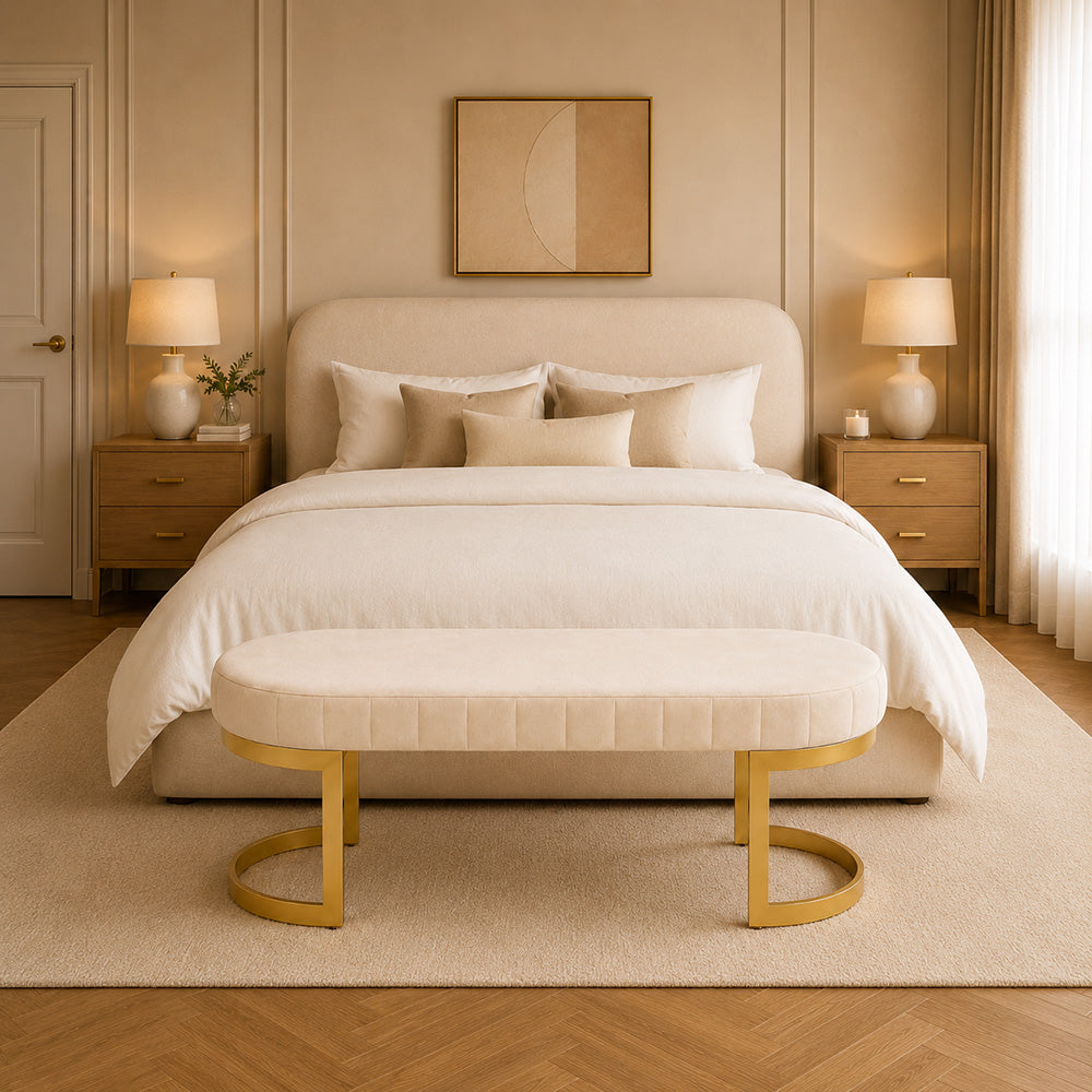 Sepia Homes Bella bench|Beige
