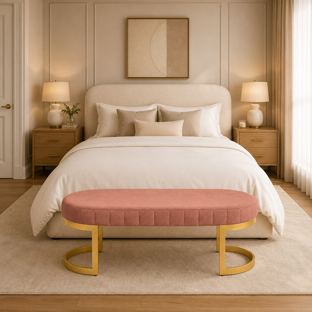 Sepia Homes Bella bench|Pink