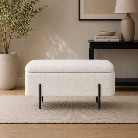 Sepia Homes vera bench|White