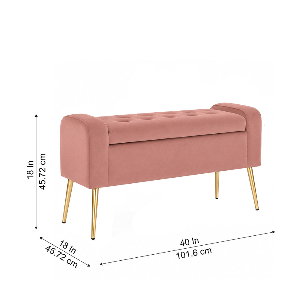 Sepia Homes victoria bench|Pink