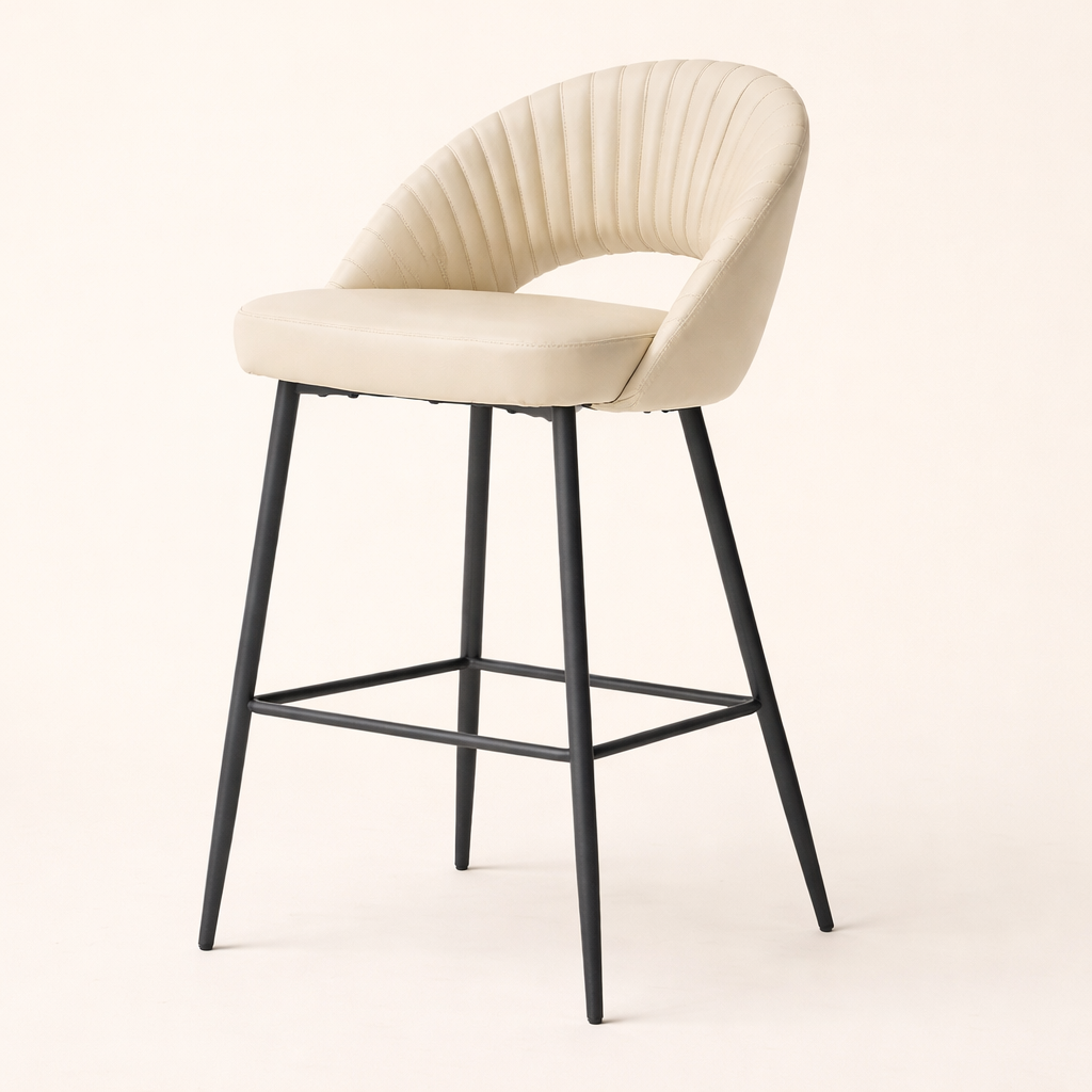Elmore Bar Stool - Beige