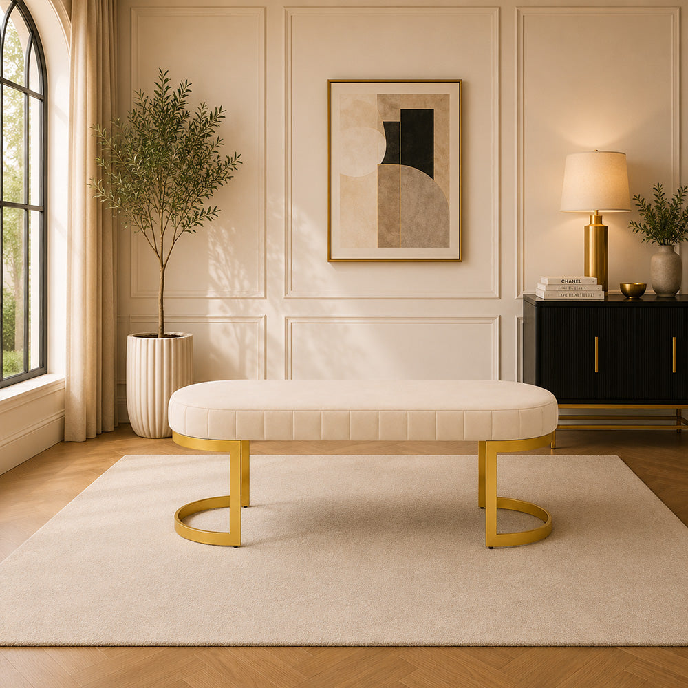 Sepia Homes Bella bench|Beige