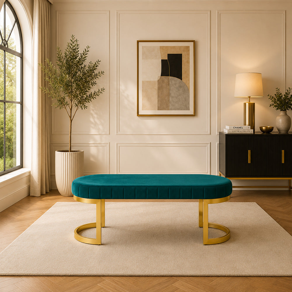 Sepia Homes Bella bench|Teal