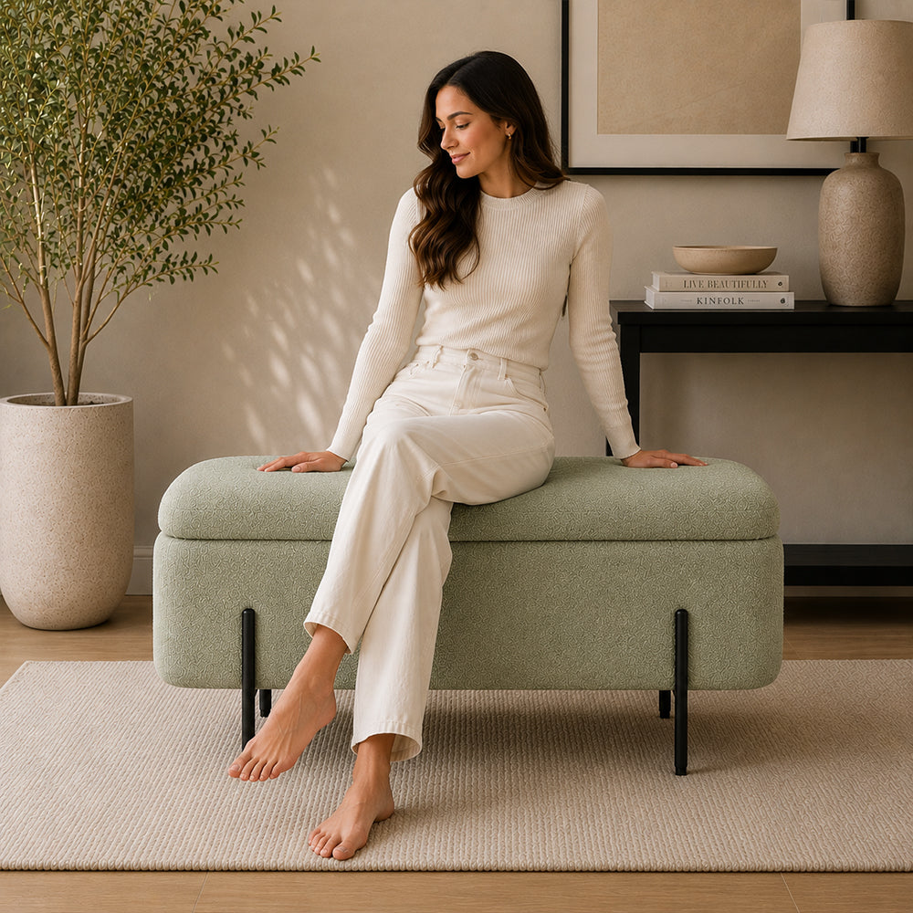 Sepia Homes vera bench|Sage