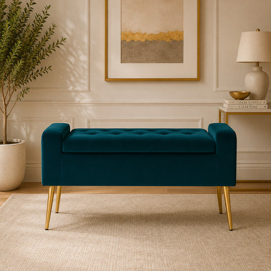 Sepia Homes victoria bench|Teal