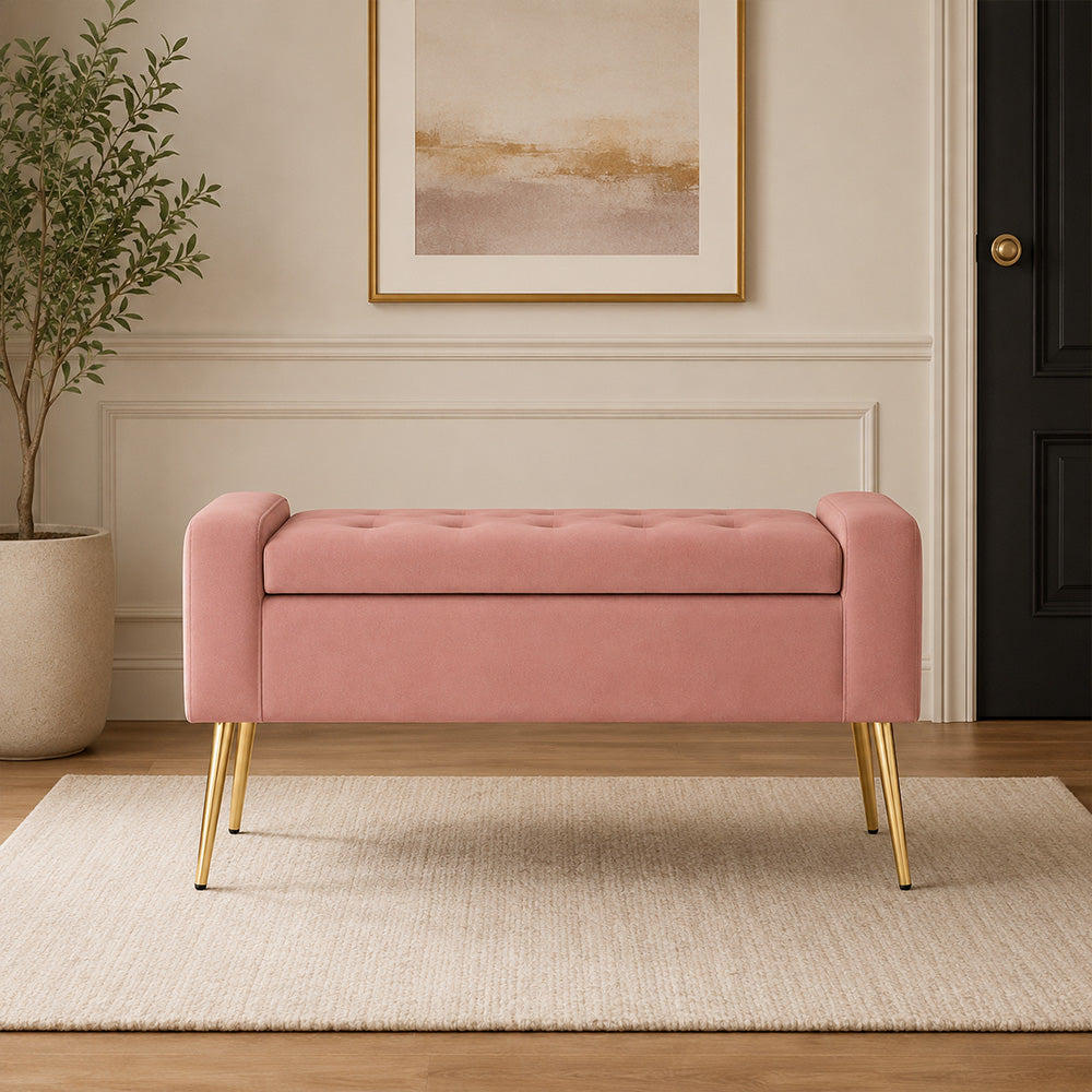 Sepia Homes victoria bench|Pink