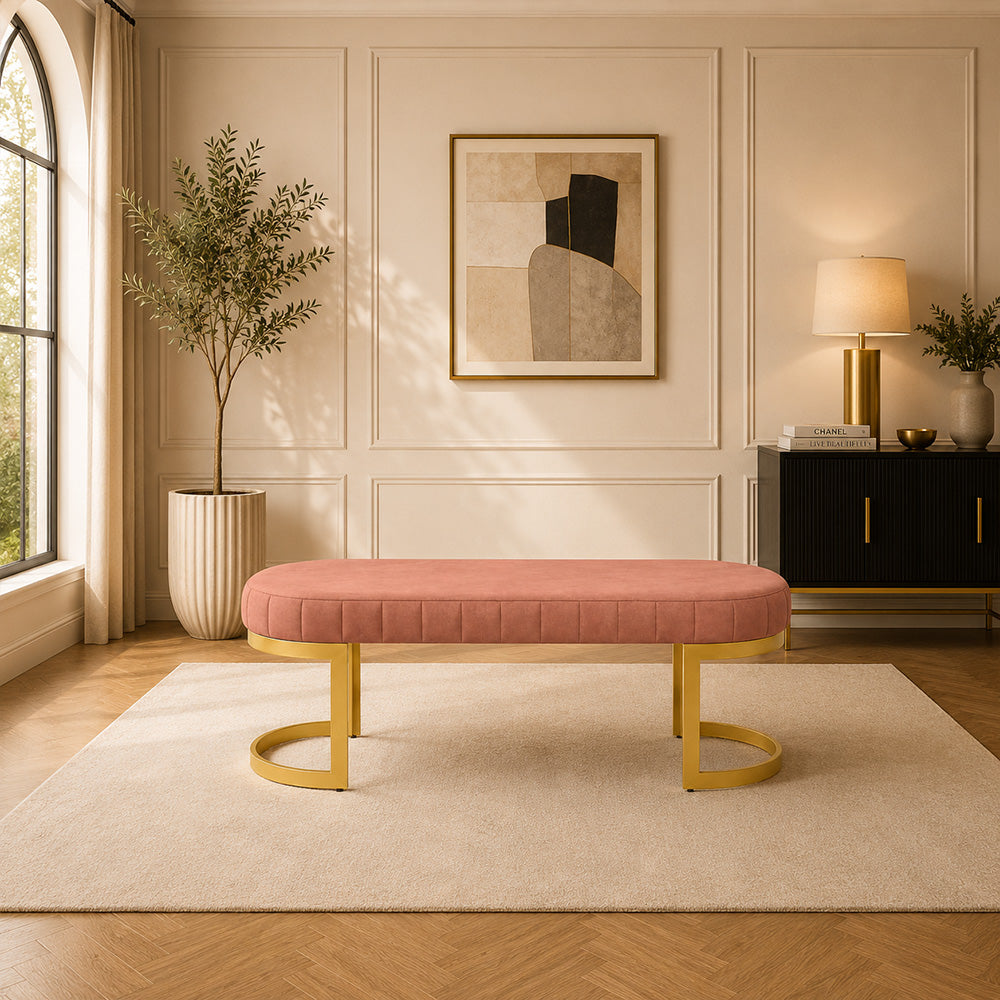 Sepia Homes Bella bench|Pink