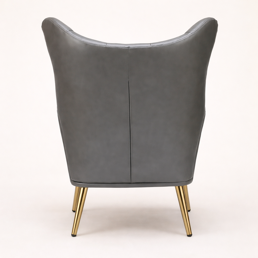 Hedley Arm Chair Grey | Classic Armchair Grey