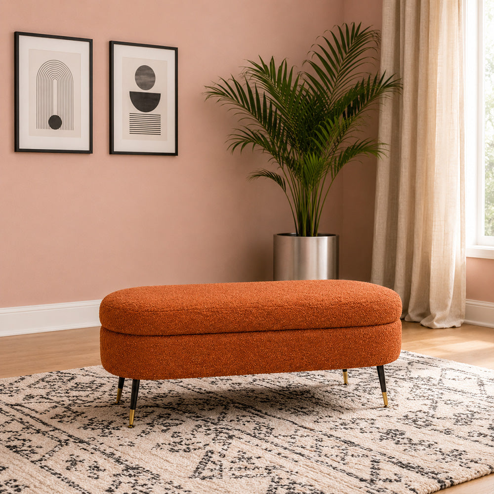 Sepia Homes Hilbert bench|Rust
