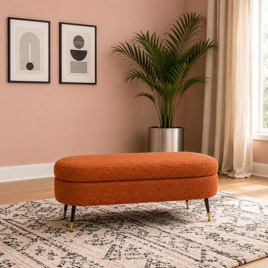 Sepia Homes Hilbert bench|Rust