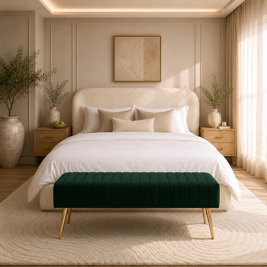 Sepia Homes rule bench|Green