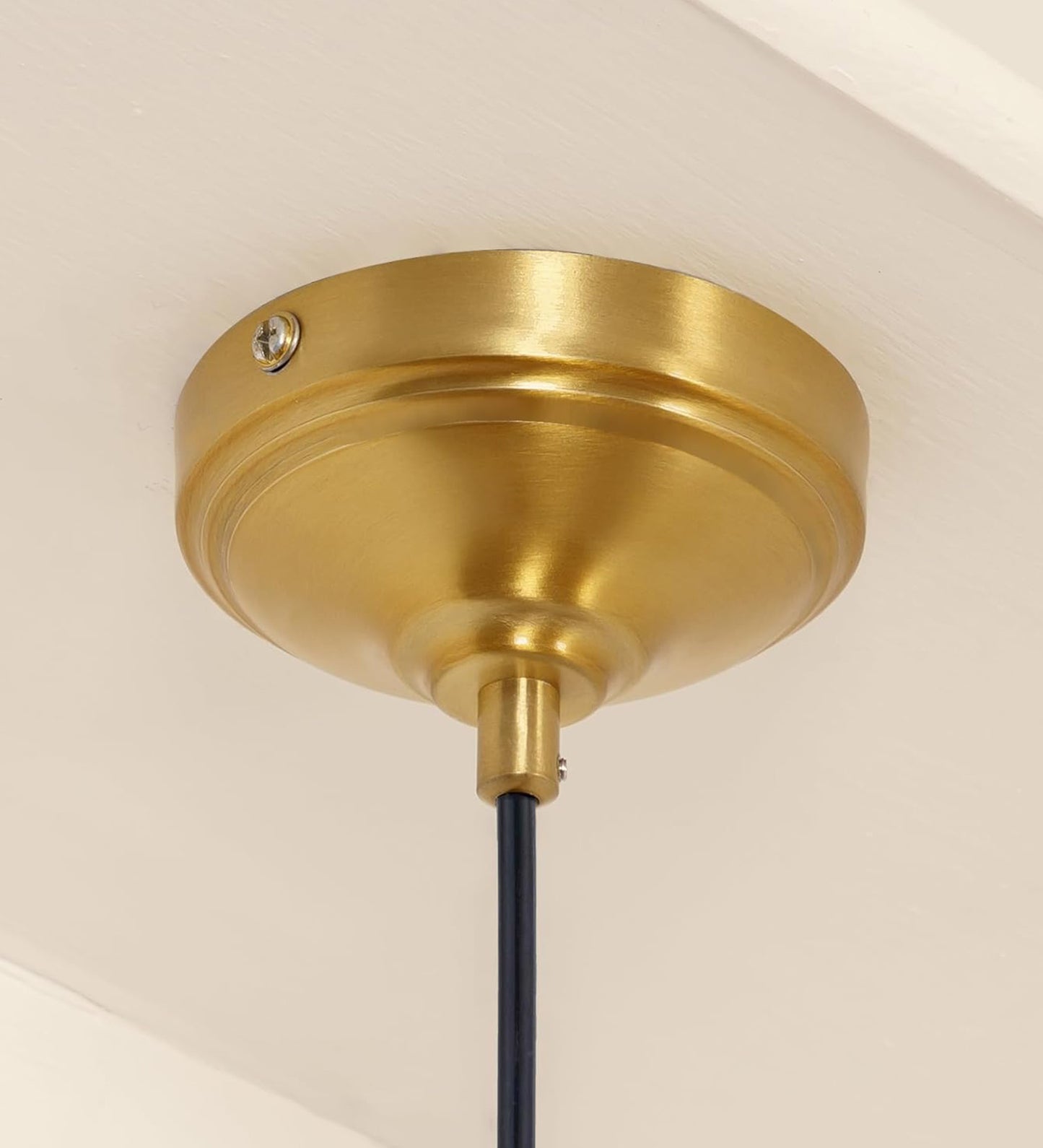 Globe Pendant with Frosted White Glass
