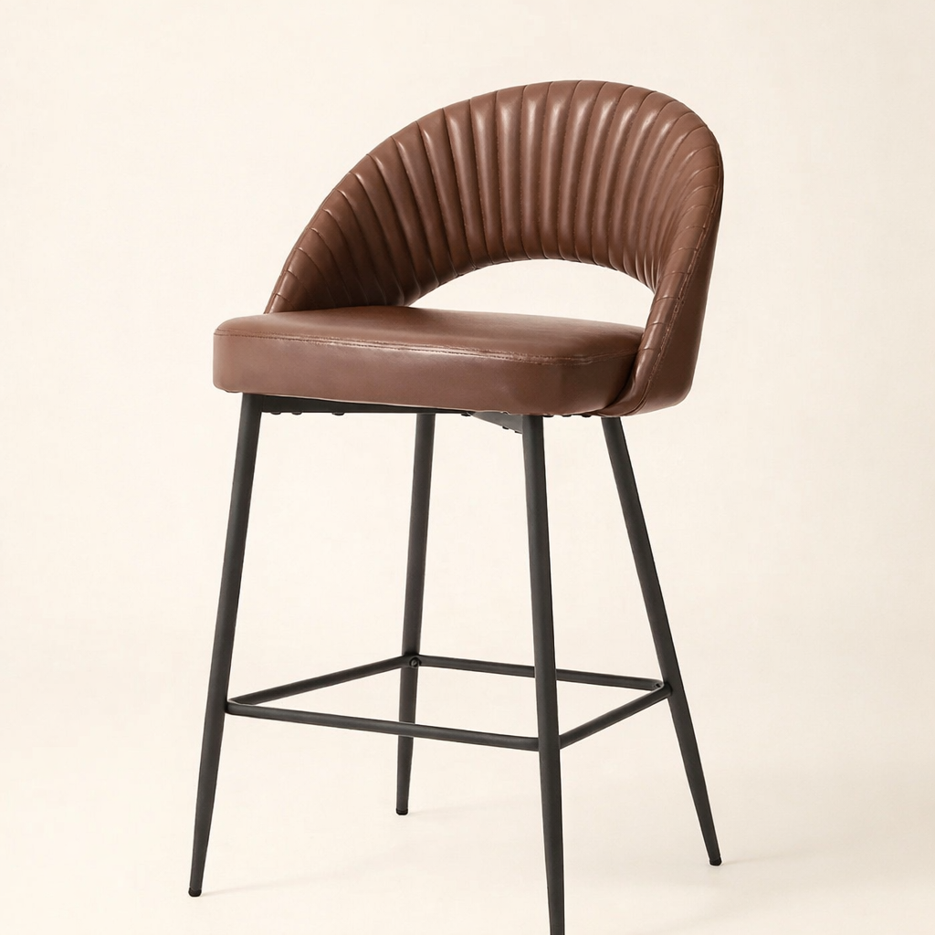 Elmore Bar Stool - Brown