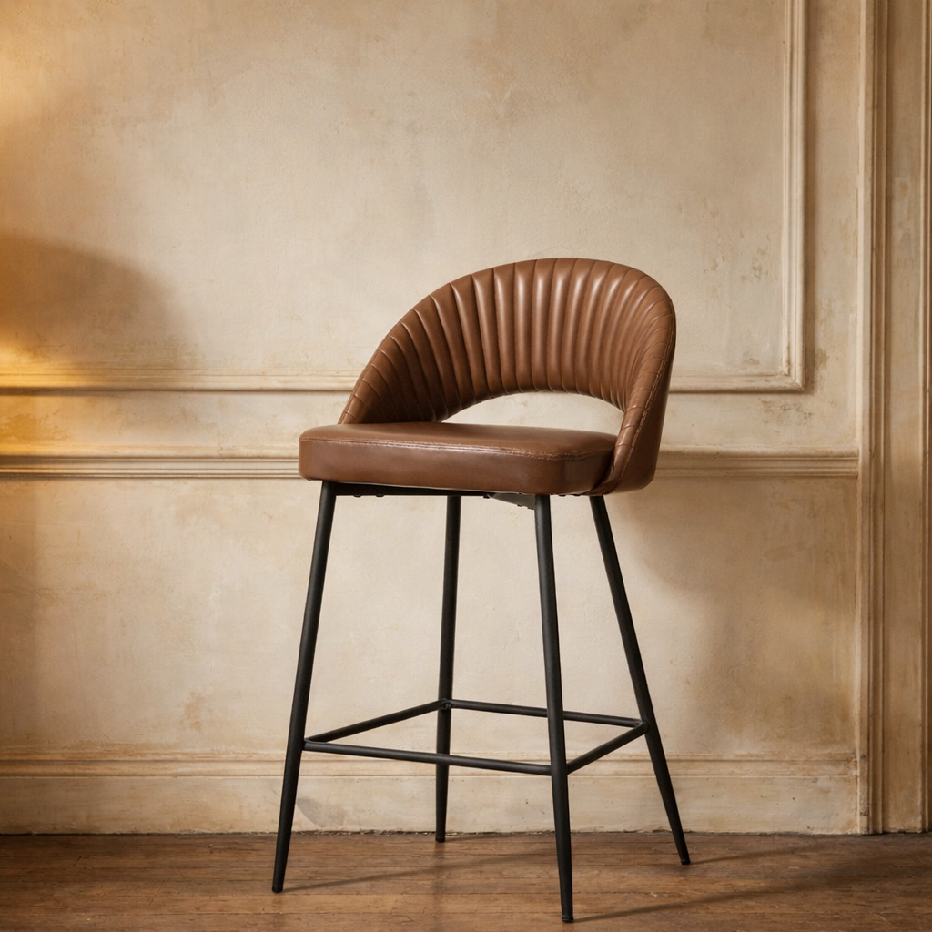 Elmore Bar Stool - Brown