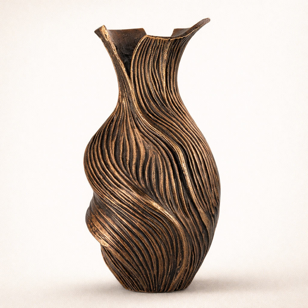 KORKA DUAL SHADE ALUMINIUM VASE