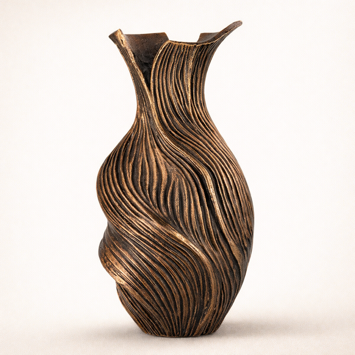 KORKA DUAL SHADE ALUMINIUM VASE