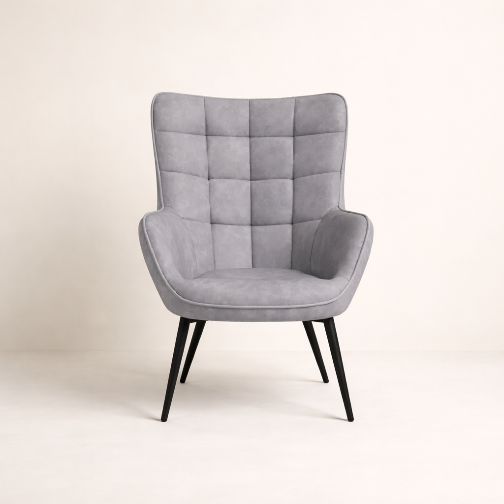 Lapis Accent Chair - Grey